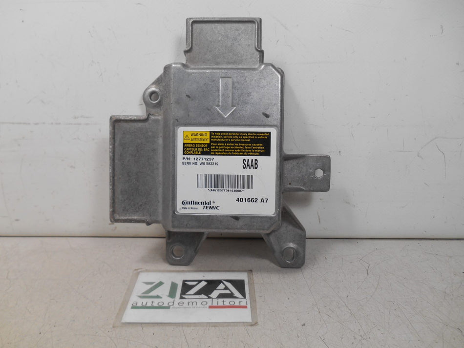 Centralina Airbag Saab 9-3 II SW 2009 12771237 NO CRASH