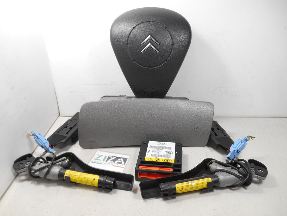Kit Airbag Citroen C3 I Restyling 2005 9658316680 96380009VD 96379999ZQ