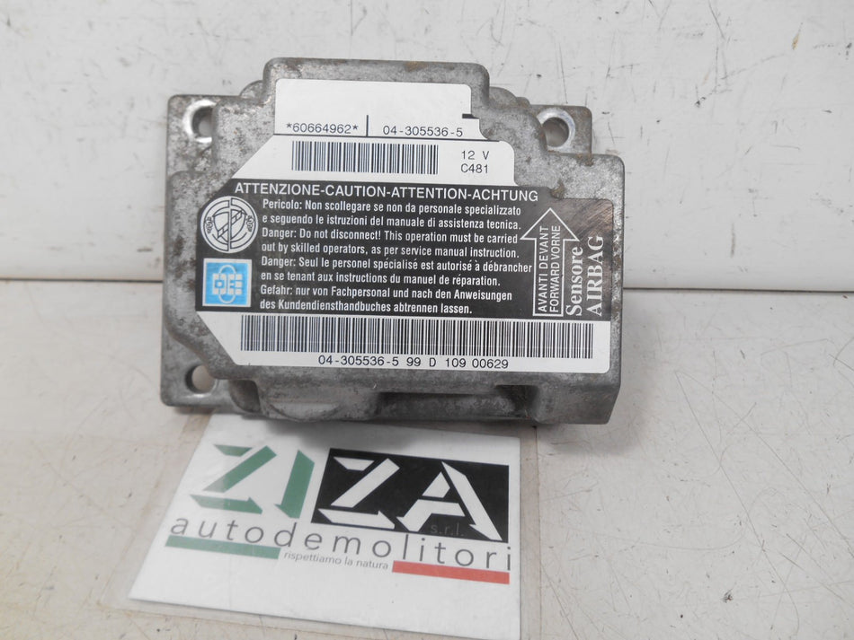 Centralina Dispositivi Alfa 156 1999 60664962 NO CRASH