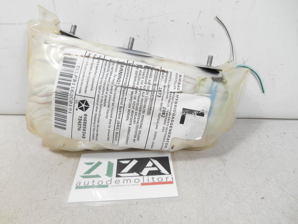Airbag Laterale Sedile Sinistro Chrysler Voyager IV 2002 04680503AB