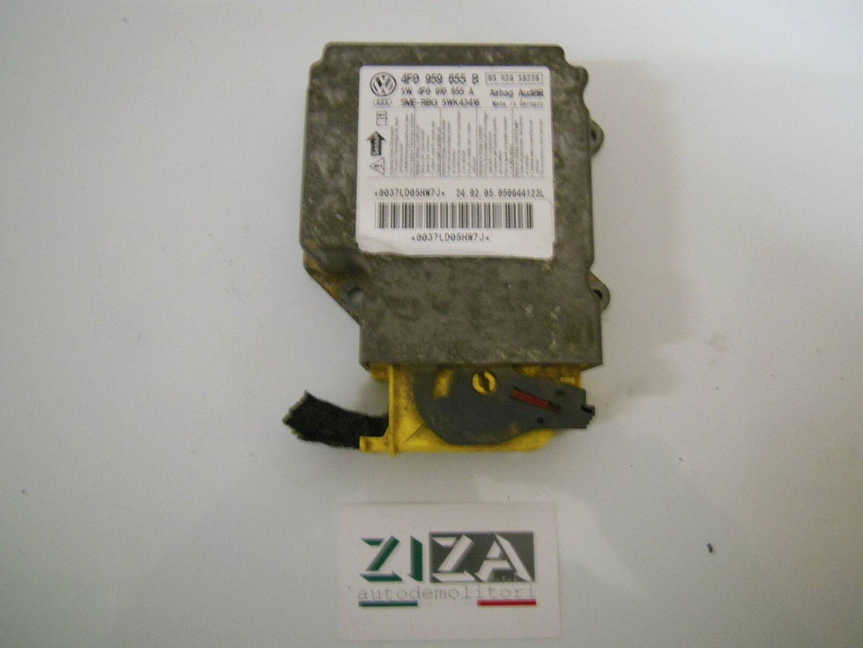 Centralina Airbag Audi A6 4F C6 2007 4F0959655B 4F0910655A Con Crash
