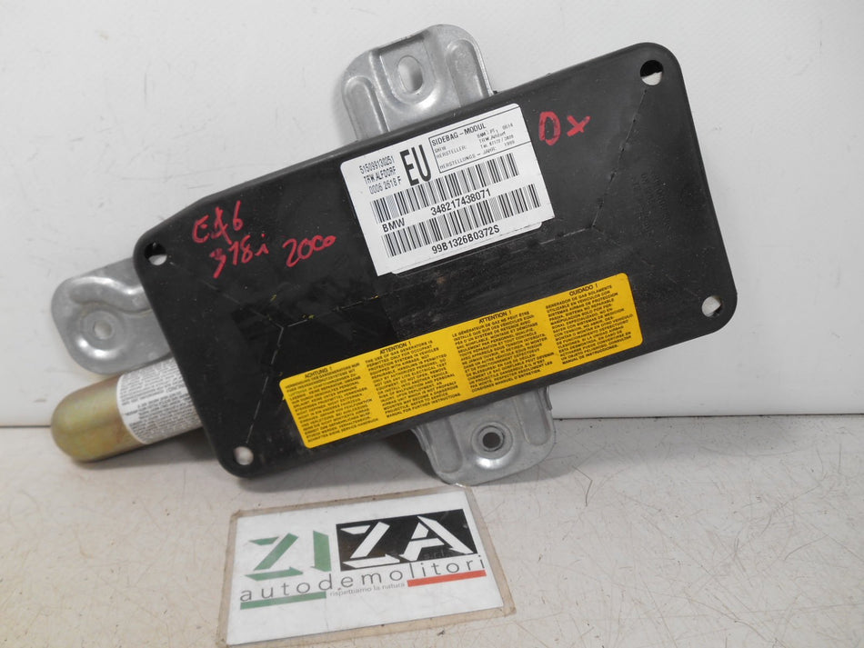 Airbag Laterale Porta Destra BMW E46 2002 348217438071 00062618F