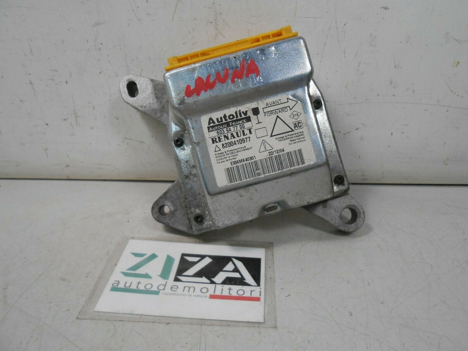 Centralina Airbag Renault Laguna 2005 8200410977 603947700 No Crash