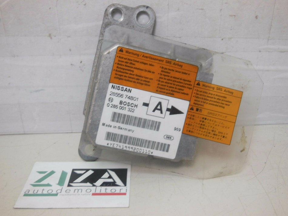 Centralina Airbag Nissan Micra K11 2000 2855674B01 0285001322 Con Crash