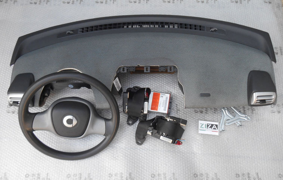 Kit Airbag Cruscotto Smart ForTwo W451 1.0 52kw 2009 A4518202485 A4516891053