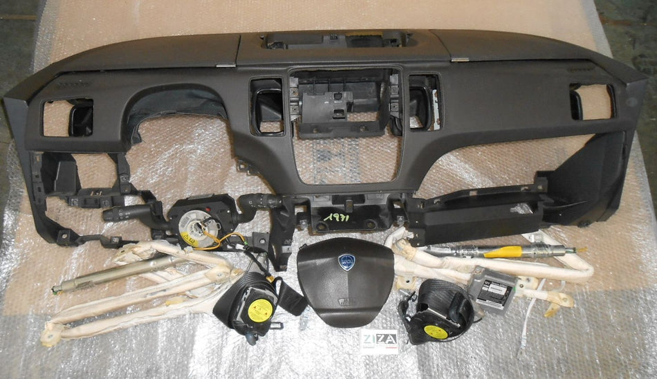 Kit Airbag Cruscotto Lancia Musa II 2009 51801206 Marrone Scuro