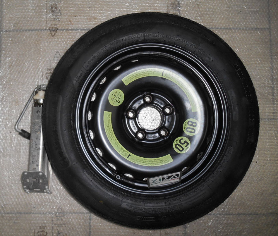 Ruotino + Cric Mercedes W204 C220 2008 T125/90R16 98M 2044000302