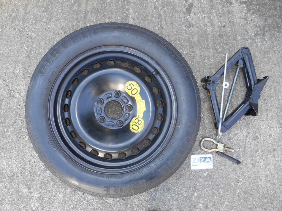 Ruotino + Kit Volvo V50 2010 30683913 T125/85R16 99M 4.00Bx16
