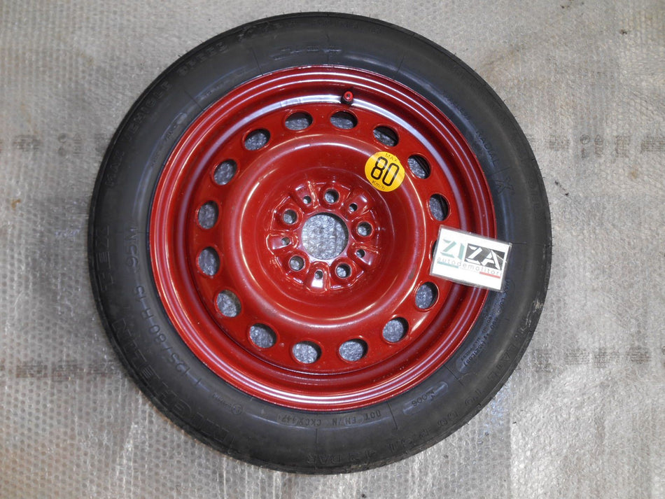Ruotino di Scorta Alfa 147 2004 T125/80R15 95M 4JX15H2 60547786