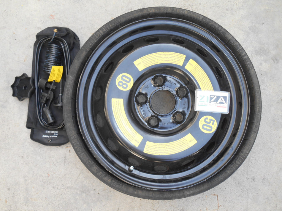 Ruota di Scorta + Kit VW Touareg I Res 2008 195/75-18 106P 7L6601027A