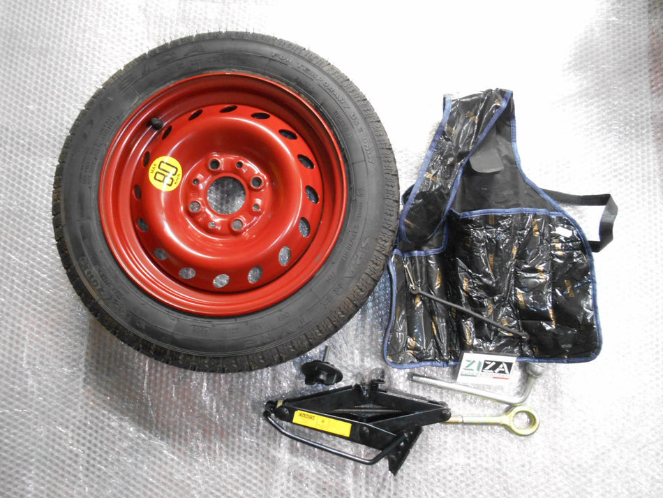 Ruotino + Kit Fiat Seicento 2007 S135/70R13 78M 4.50BX13H