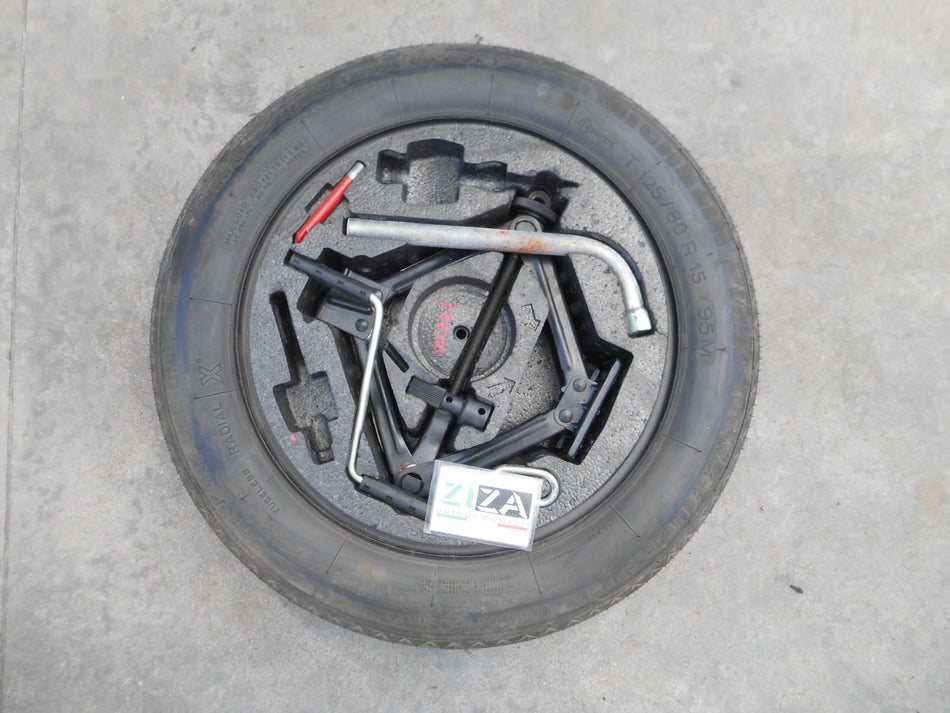 Ruotino + Kit Alfa 147 2001 T125/80R15 95M 4.00Bx15H 60622205