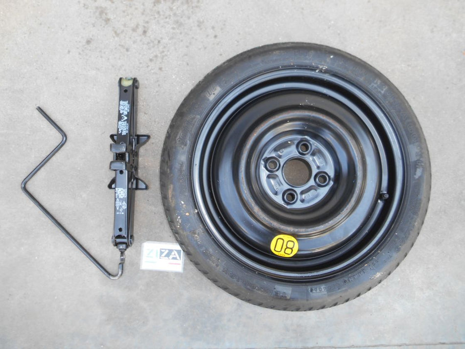 Ruota di Scorta + Kit Toyota Yaris XP90 2006 T125/70D15 95M