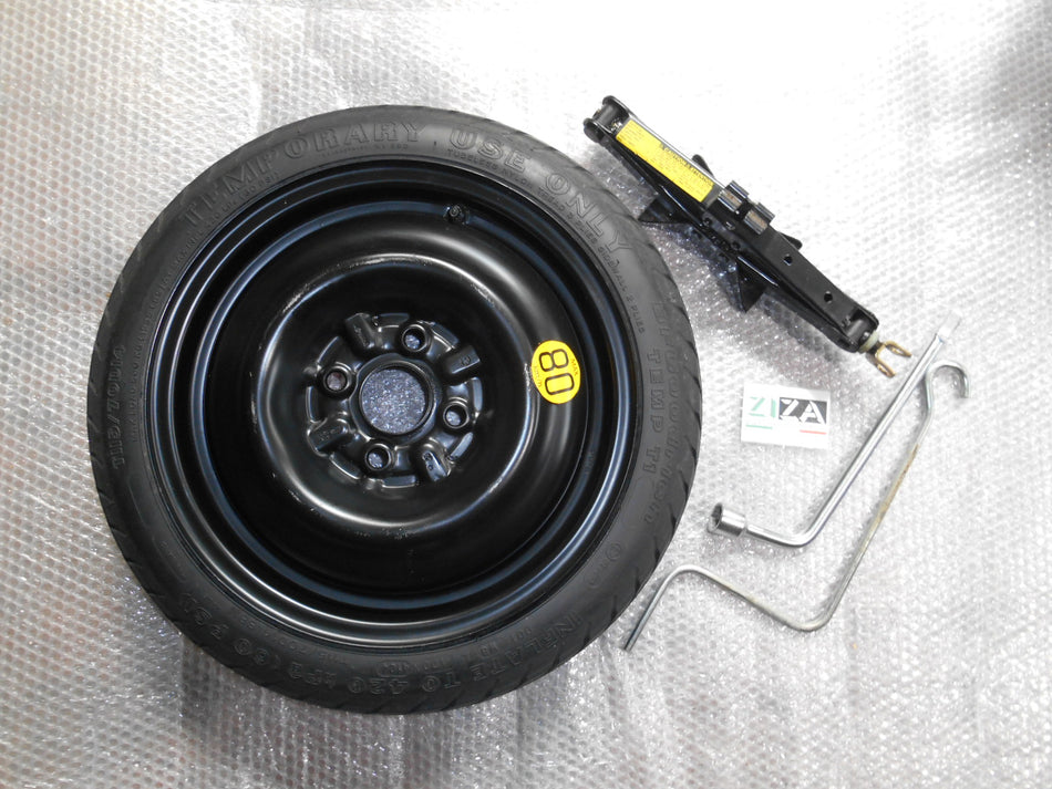 Ruotino + Kit Toyota Yaris XP10 Res 2005 T115/70D14 88M 4Tx14FH