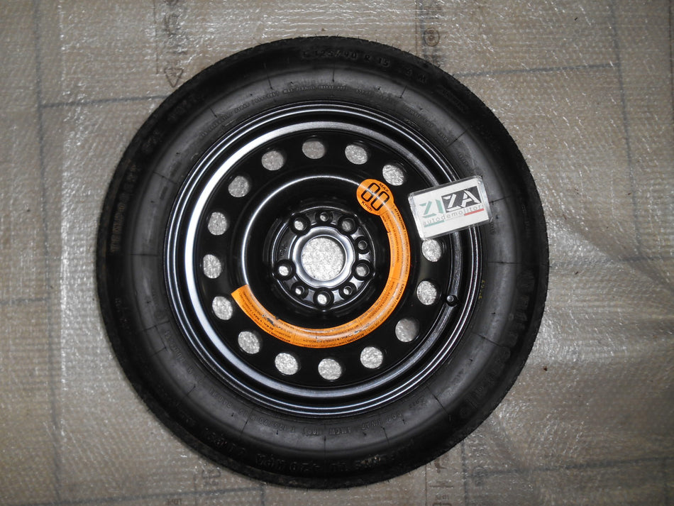 Ruotino di Scorta Fiat 500L T125/90R15 96M 4.0Bx15Hx25 A4470400 5 Fori