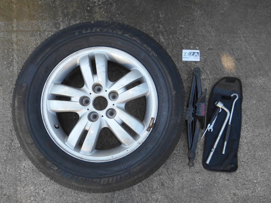 Ruota di Scorta + Cric Hyundai Tucson JM 2007 52910-2E220 235/60R16 100H