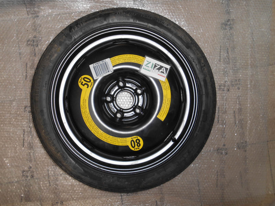 Ruotino di Scorta Audi A3 8P Sportback 2008 1K0601027B T125/70R18 99M