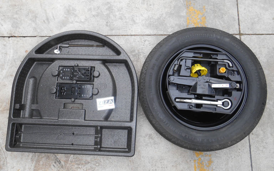 Ruota di Scorta + Kit Peugeot 3008 I 2010 135/90R16 102M 4 Fori 3.5Jx16