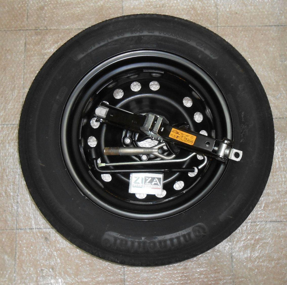 Ruota di Scorta + Kit Nissan Juke F15 2012 T145/90 R16 106M 5 Fori ET40
