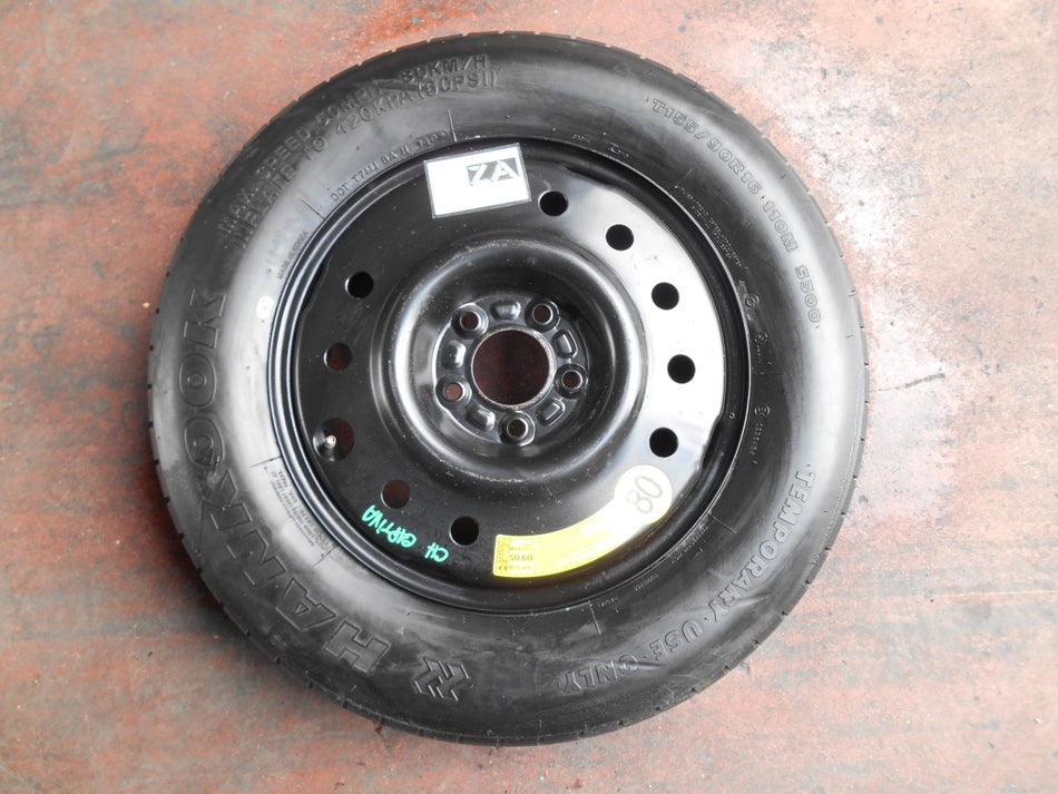 Ruotino di Scorta Cherolet Captiva 4WD 2007 T155/90R16 110M 4Tx16