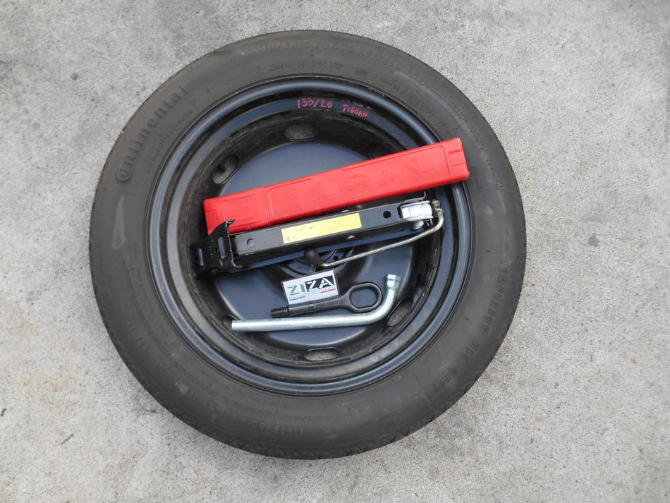 Ruotino + Kit VW Tiguan I 2008 T145/80 R18 99M 5N0601027A