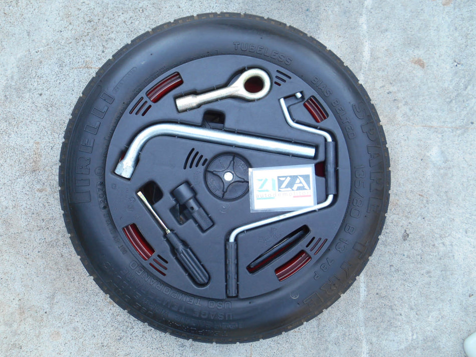 Ruota di Scorta + Kit Lancia Y 1997 4.50BX13HX35 135/80B13 78P