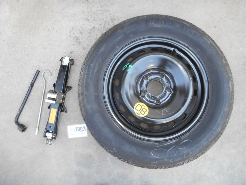 Ruota di Scorta + Cric Nissan Qashqai J10 2009 T145/90R16 106M 40300-JD077