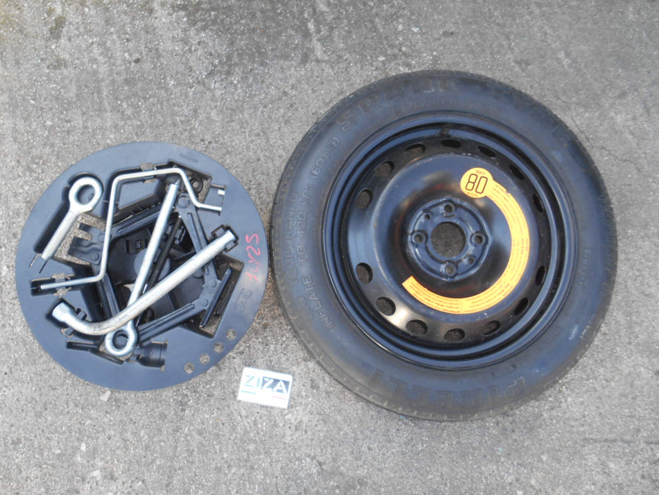 Ruota di Scorta + Kit Lancia Musa 2010 4.00BX15H ET35 T125/80R15 95M