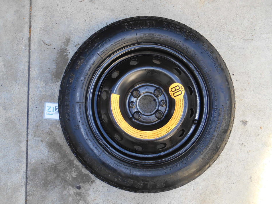 Ruotino di Scorta Lancia Ypsilon 843 2004 S135/80R14 84P 4.00BX14HX35
