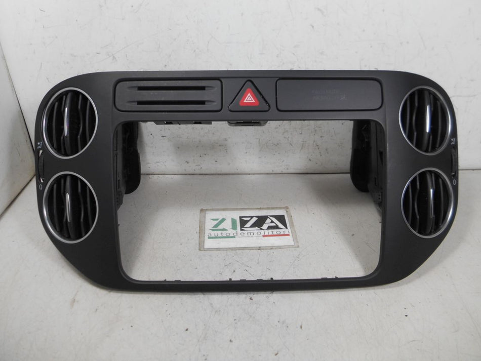 Bocchetta Aria Centrale + Cornice VW Golf VI Plus 2012 5M0858071K 5M0819062 5M0819061