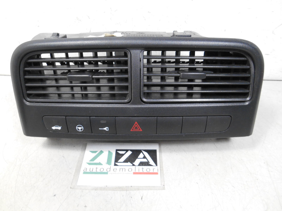 Bocchetta Aria Centrale + Pulsantiera Fiat Punto 199 2013 735386328 735446471