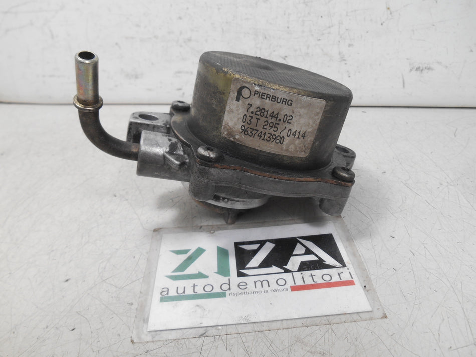 Pompa Vuoto Depressore Citroen C3 I 1.4 HDI 50kw 68cv 8HX 2004 9637413980