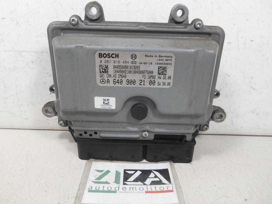 Centralina Motore Mercedes W245 B180 2.0 80kw 640940 2010 A6409002100 0281016484