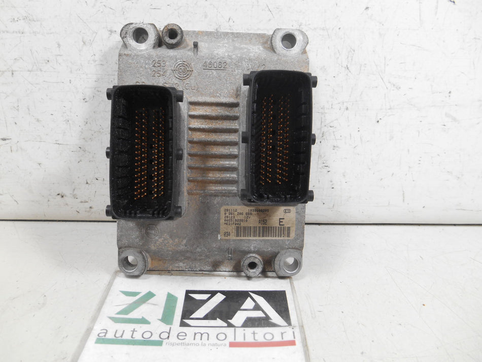 Centralina Motore Fiat Stilo 2.4 170cv 192A2000 2002 00551823810 0261206655