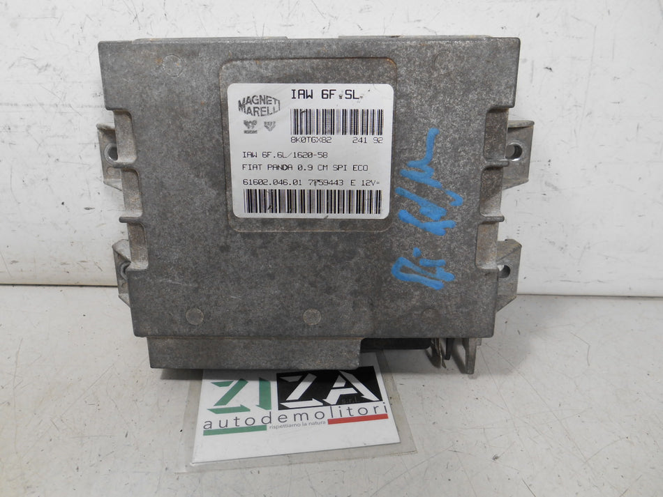 Centralina Motore Fiat Panda 1.0 33kw 156A2246 1994 IAW6F.SL 7759443