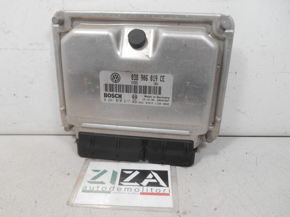 Centralina Motore VW Passat 3B 1.9 115 cv 1999 038906019CE 0281010217