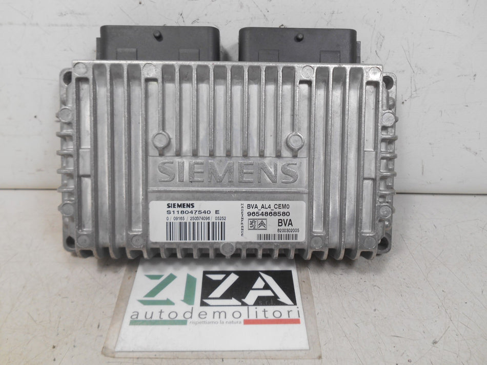 Centralina Motore Lancia Phedra Fiat Ulysse C8 807 2005 9654868580 S118047540E