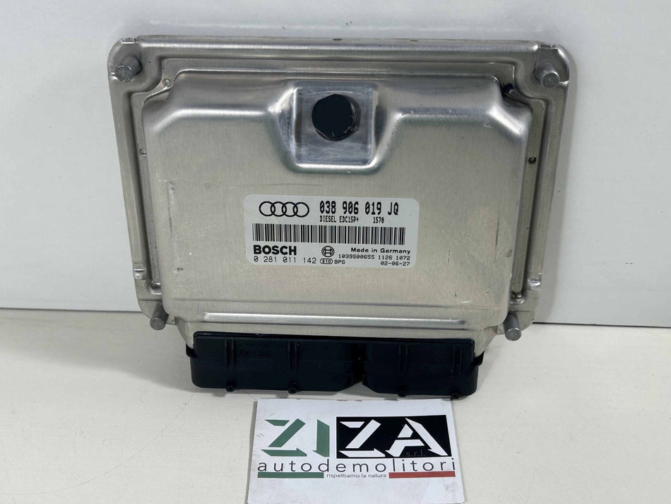 Centralina Motore Audi A4 B6 Avant 1.9 130cv AWX 2002 038906019JQ 0281011142