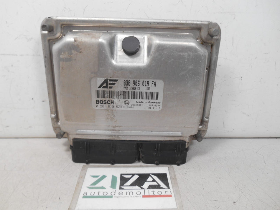 Centralina Motore Ford Galaxy 130cv 2002 038906019FA 0281010629