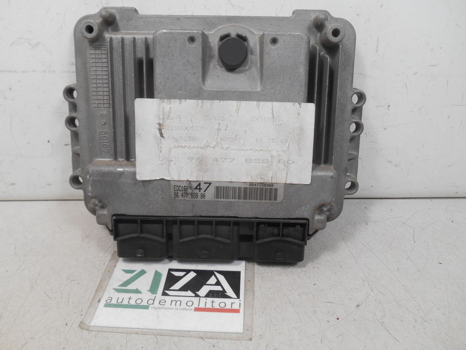 Centralina Motore Peugeot 307 1.4 HDI 50kw 8HZ 2002 9647785880