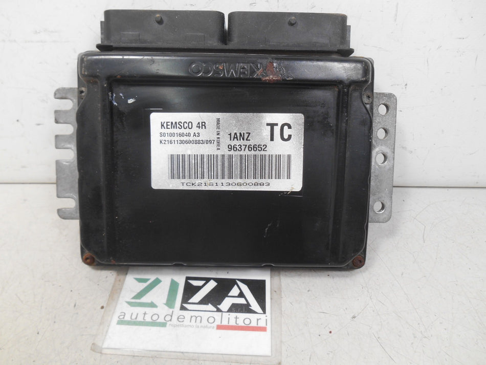 Centralina Motore Chevrolet Kalos 1.2 53kw 2005 96376652 S010016040