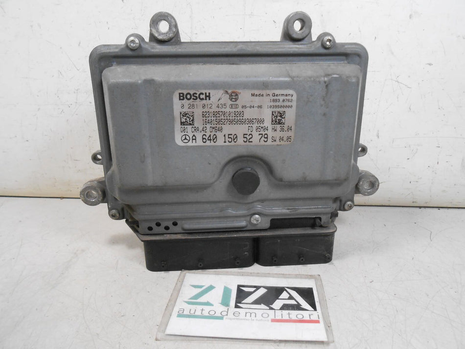 Centralina Motore Mercedes W245 B180 2.0 CDI 80kw 640940 2005 A6401505279