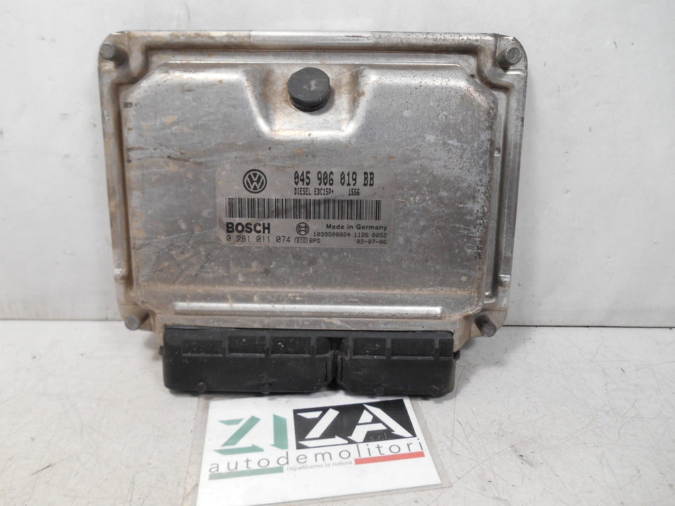 Centralina Motore Seat Ibiza 6L 1.4 55kw AMF 2003 0281011074 045906019BB