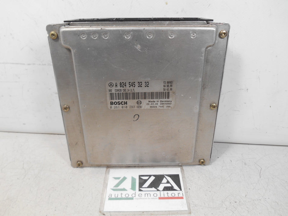 Centralina Motore Mercedes ML W163 2.7 120kw 612963 2000 A0245453232 0281010283