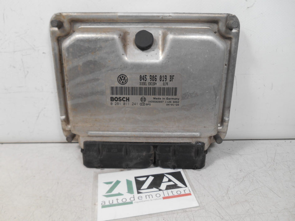 Centralina Motore VW Polo 9N 1.4 TDI 55kw 75cv AMF 2003 045906019BF 0281011241