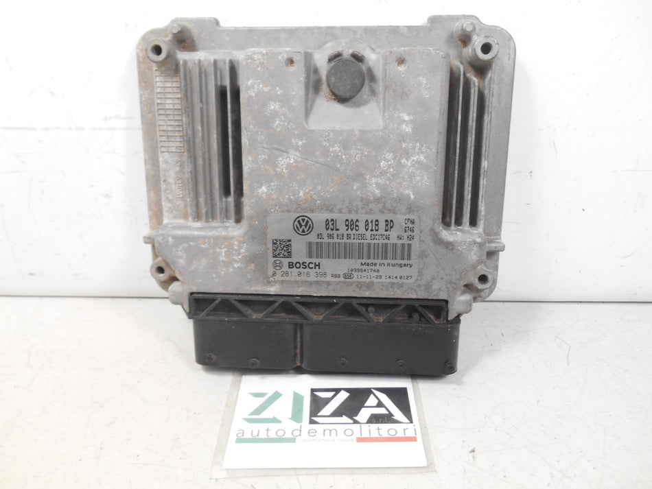 Centralina Motore Skoda Yeti 2.0 TDI 110cv CFH 2011 03L906018BP 0281016398