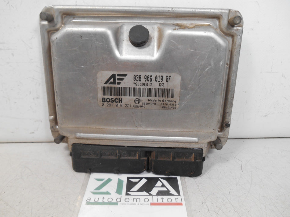 Centralina Motore Ford Galaxy AUY 1.9 85kw 115cv 2002 0281010221 038906019BF