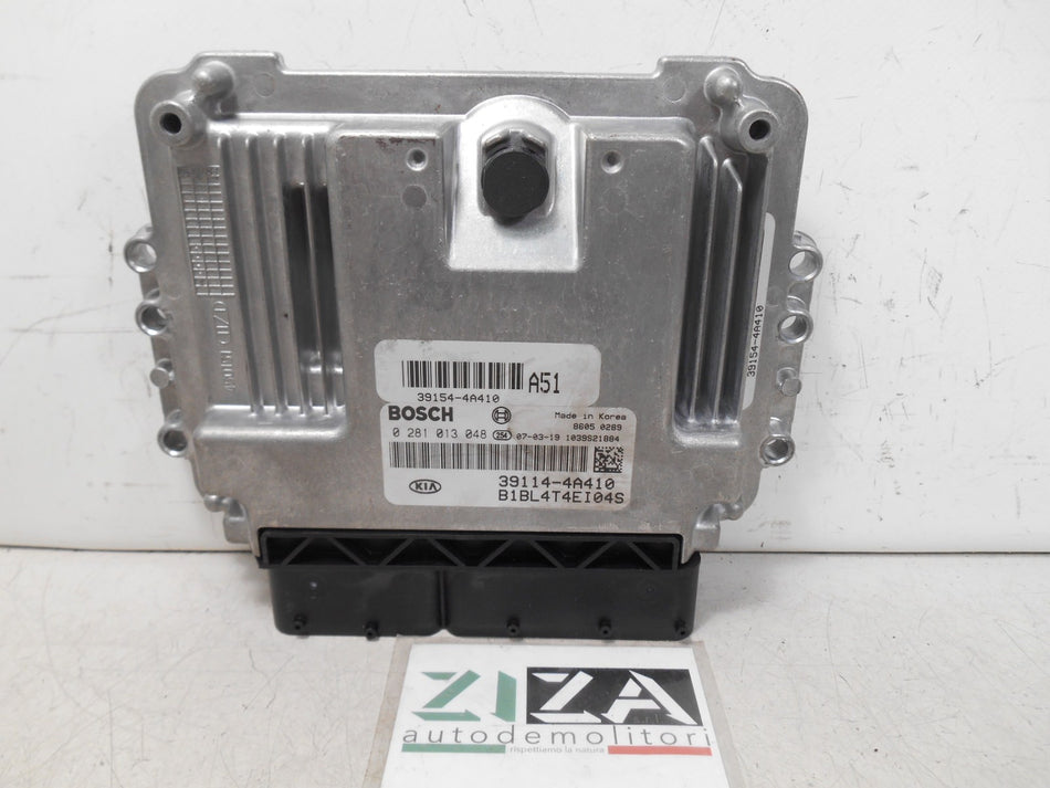 Centralina Motore Kia Sorento 2.5 125kw 170cv D4CB 2007 0281013048 39114-4A410 39154-4A410