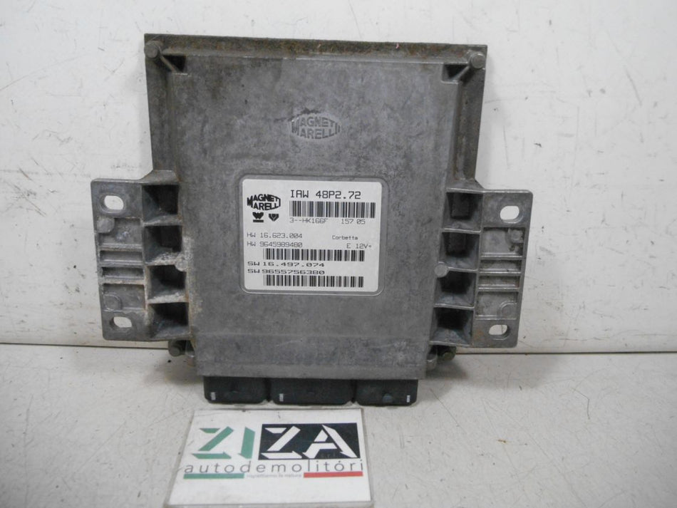 Centralina Motore Citroen C3 I 1.1 60cv HFX 2005 IAW48P2.72 9655756380 9645989480