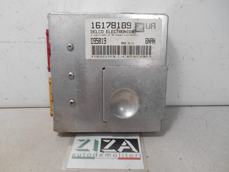 Centralina Motore Opel Corsa B / Opel Tigra 1.4 16V 16178189 UA